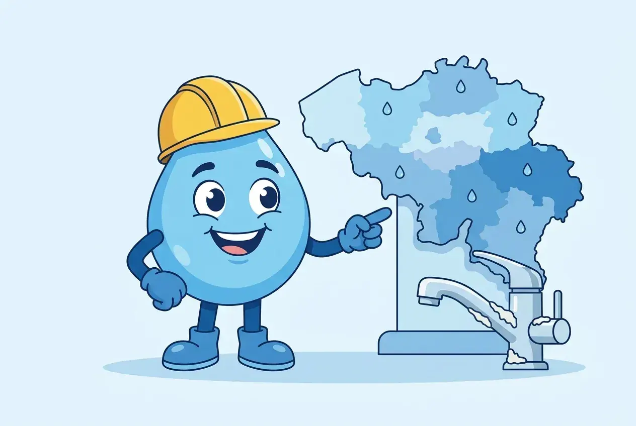 Ted vous explique : Pourquoi l'eau belge est souvent calcaire